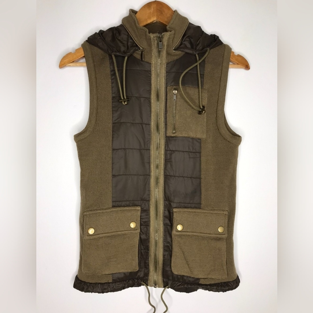 Eddie Bauer Olive Green Vest